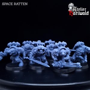 Space Ratten - OPR - Mars Code Aurora - Grimdark Miniatures