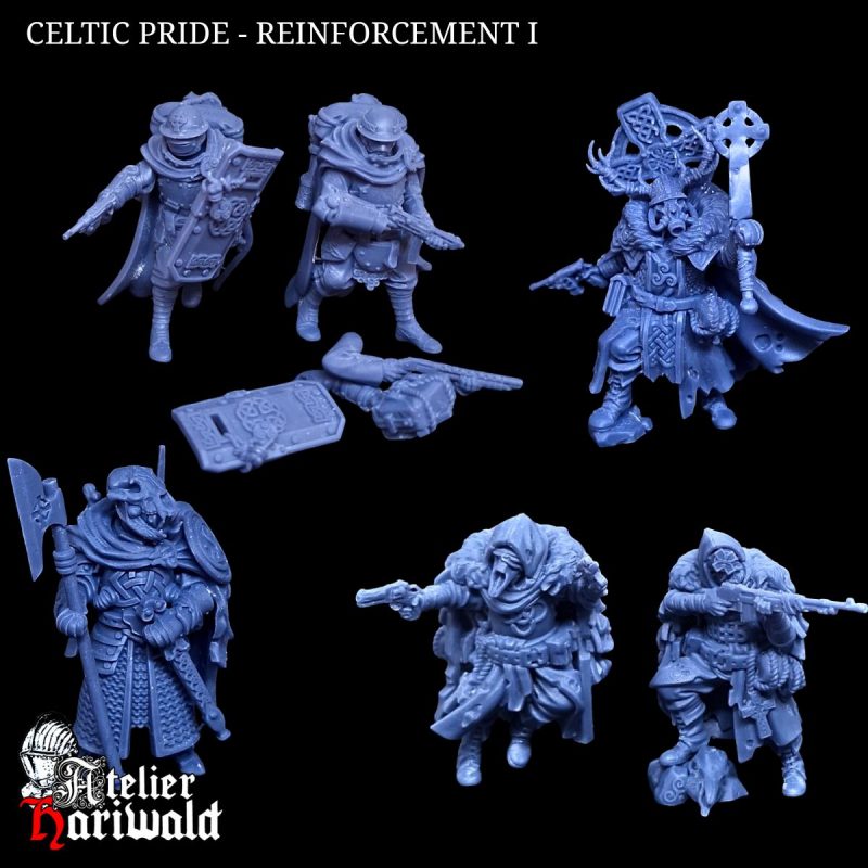 Grimdark Miniatures - Heathen Pride - Gaelic Storm Reinforcement