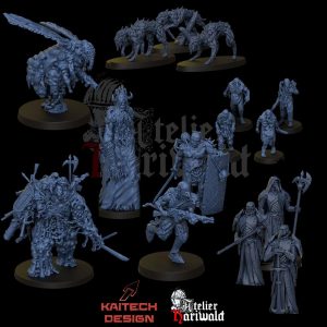 Grimdark Miniatures - Pack complet des forces occultes