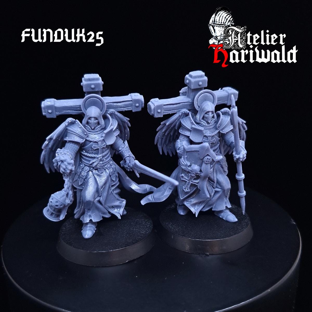 Grimdark Wargaming - Trench Pilgrims / New Antioch - Prussian Teutonicus lieutenant