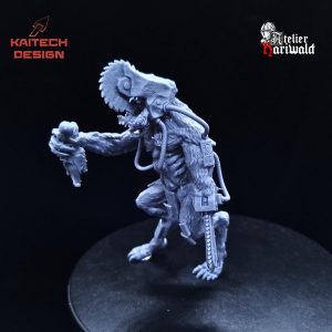 Grimdark Miniatures - Heretic War Wolf