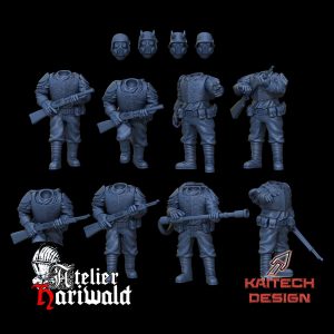Grimdark Miniatures - Heretics Troopers