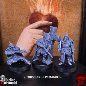 Grimdark Miniatures - Riflemen and snipers - Prussian Kingdom
