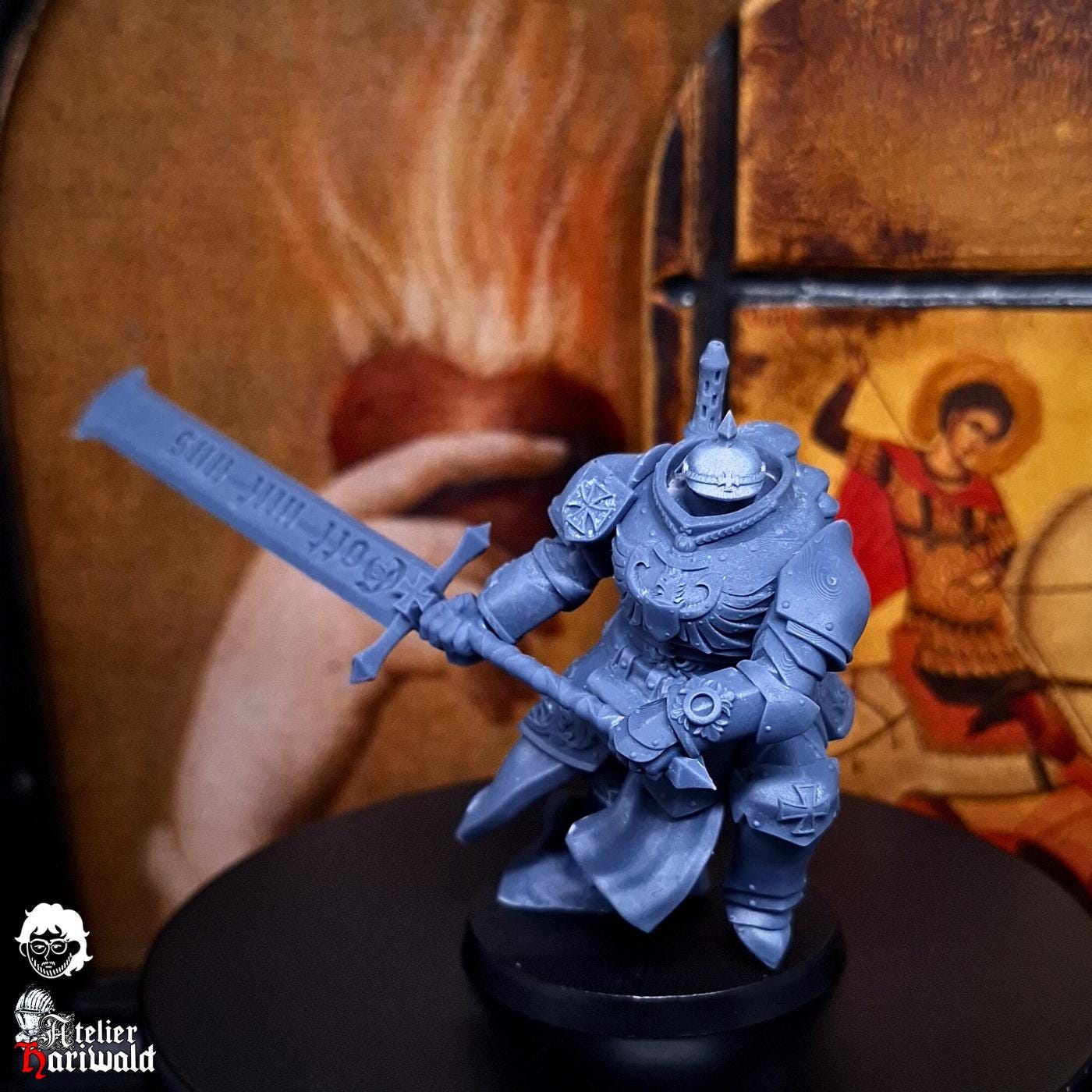 Grimdark Wargaming - Pilgrims / Antioch compatible - Prussian HMI - Heavy Mechanized Infantry Serie 2