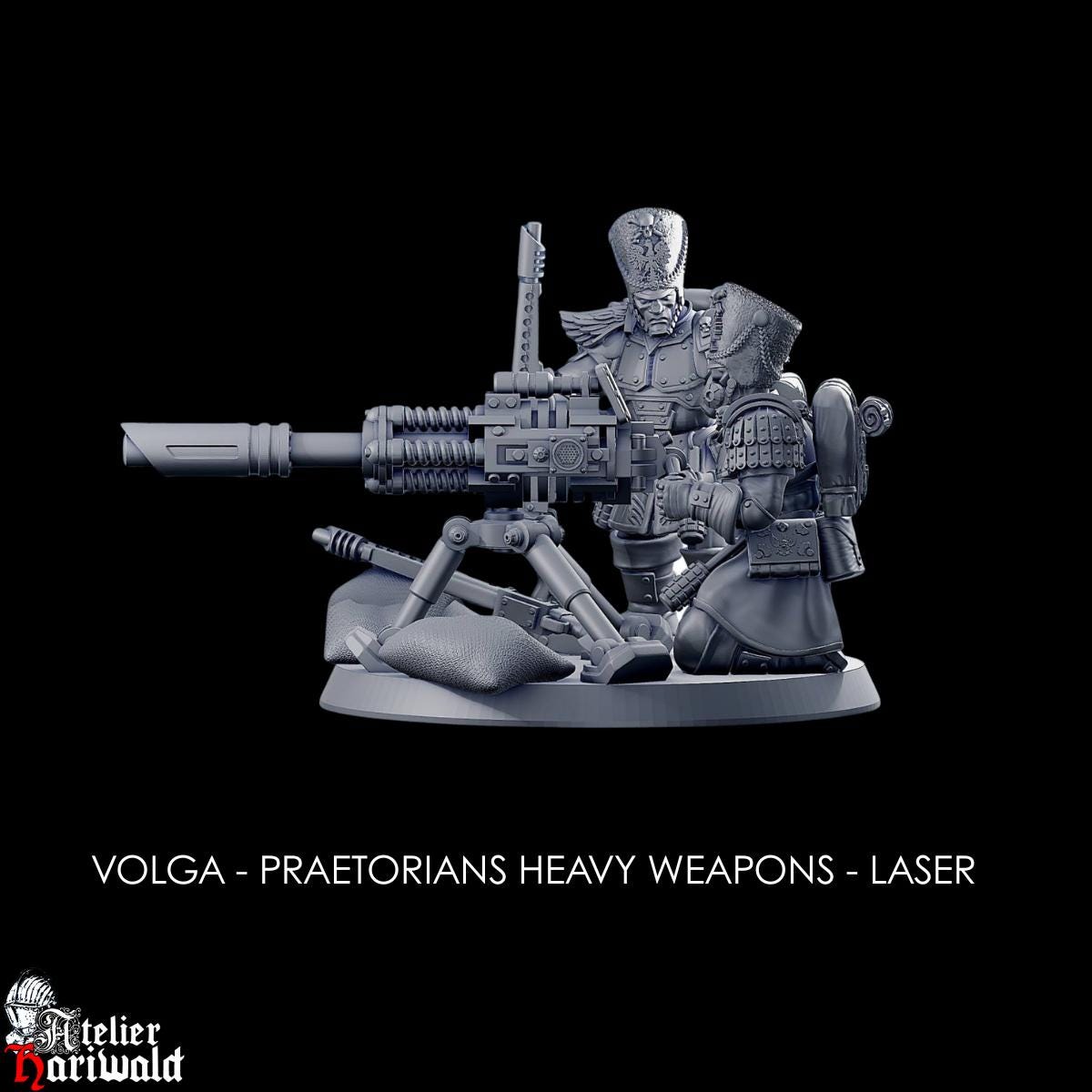Grimdark Wargames - Firstborns guards - Volga Heavy Weapons - Elite