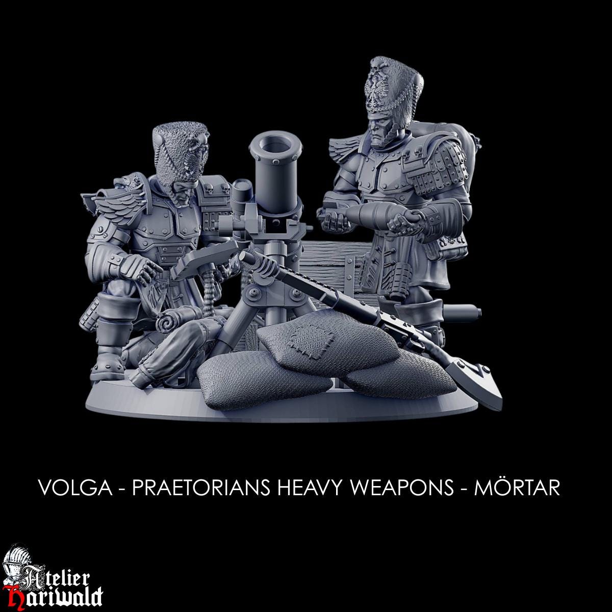 Grimdark Wargames - Firstborns guards - Volga Heavy Weapons - Elite