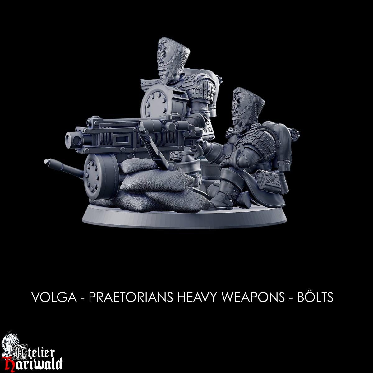 Grimdark Wargames - Firstborns guards - Volga Heavy Weapons - Elite