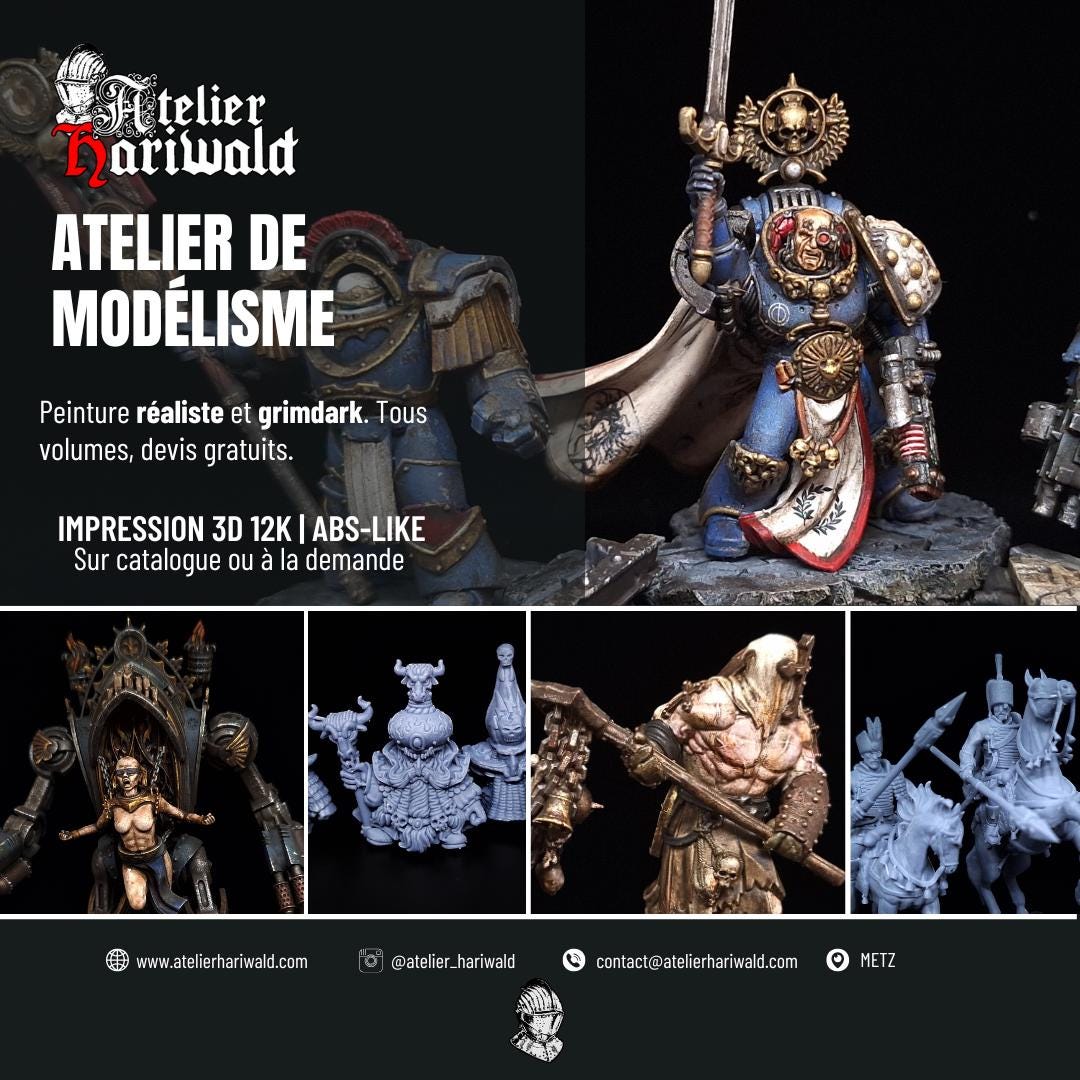 Grimdark Miniatures - Empire of Prussia - skirmish models