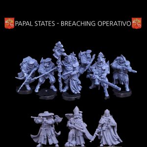 Grimdark Miniatures - Papal State forces - Operativo I