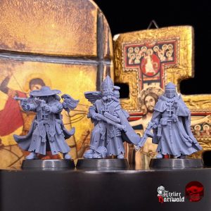 Grimdark Miniatures - Papal State forces - Fusiliers et personnages