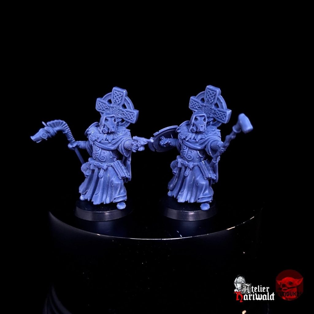 Grimdark Miniatures - Eire Pride - Trench Cleric - Gaelic Wrath