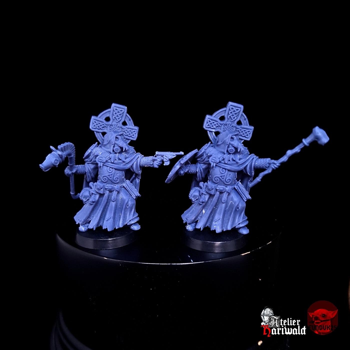 Grimdark Miniatures - Eire Pride - Trench Cleric - Gaelic Wrath