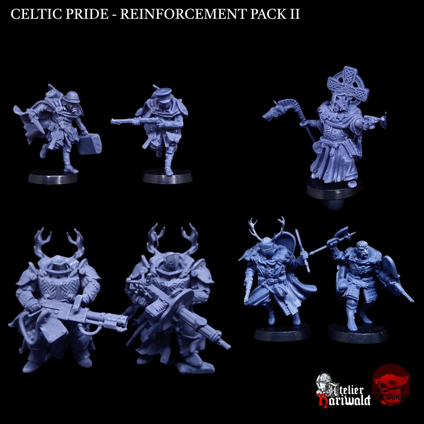 Grimdark Miniatures - Heathen Pride - Gaelic Storm Reinforcement II
