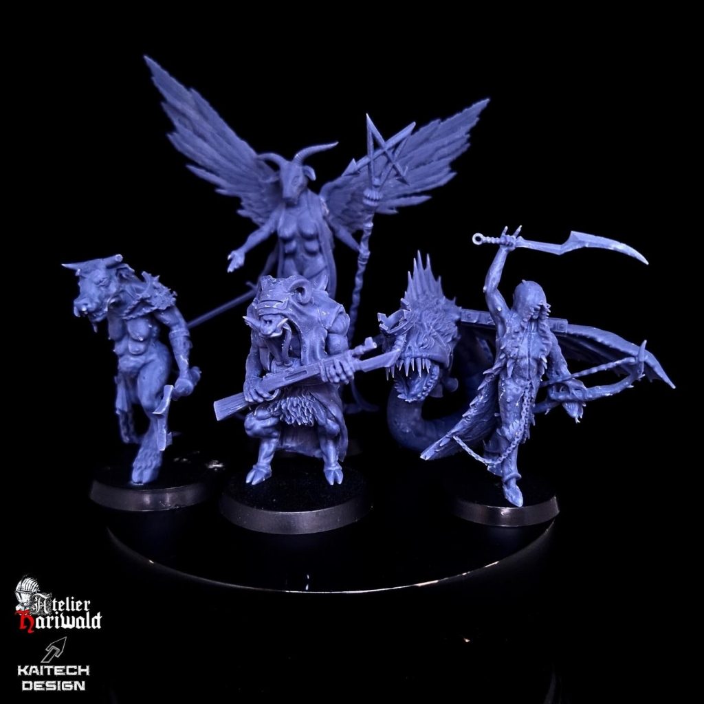 Grimdark Miniatures - Decadent Court of Envy